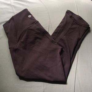 !!OFFER!! Lululemon Purple Capri Leggings